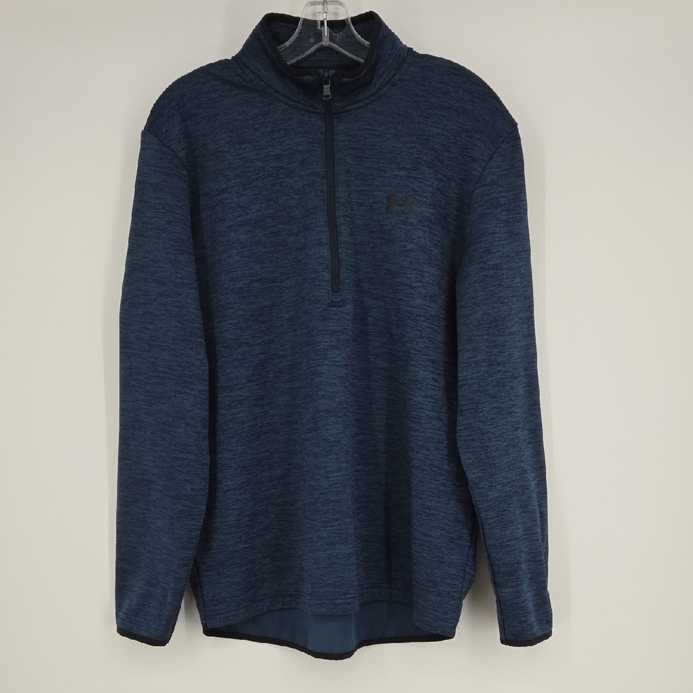 Under Armour Men's Navy 3/4 Zip size large